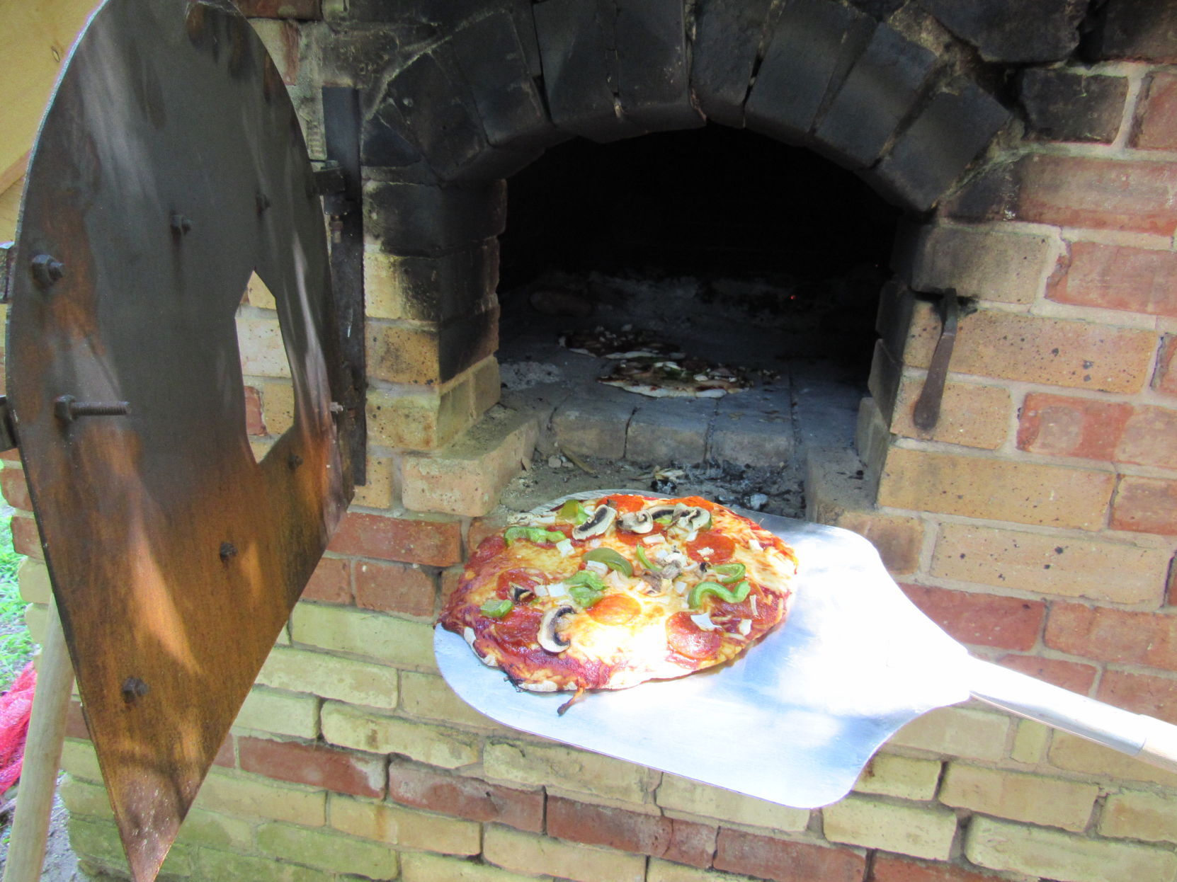 Tower Hill State Park brick oven